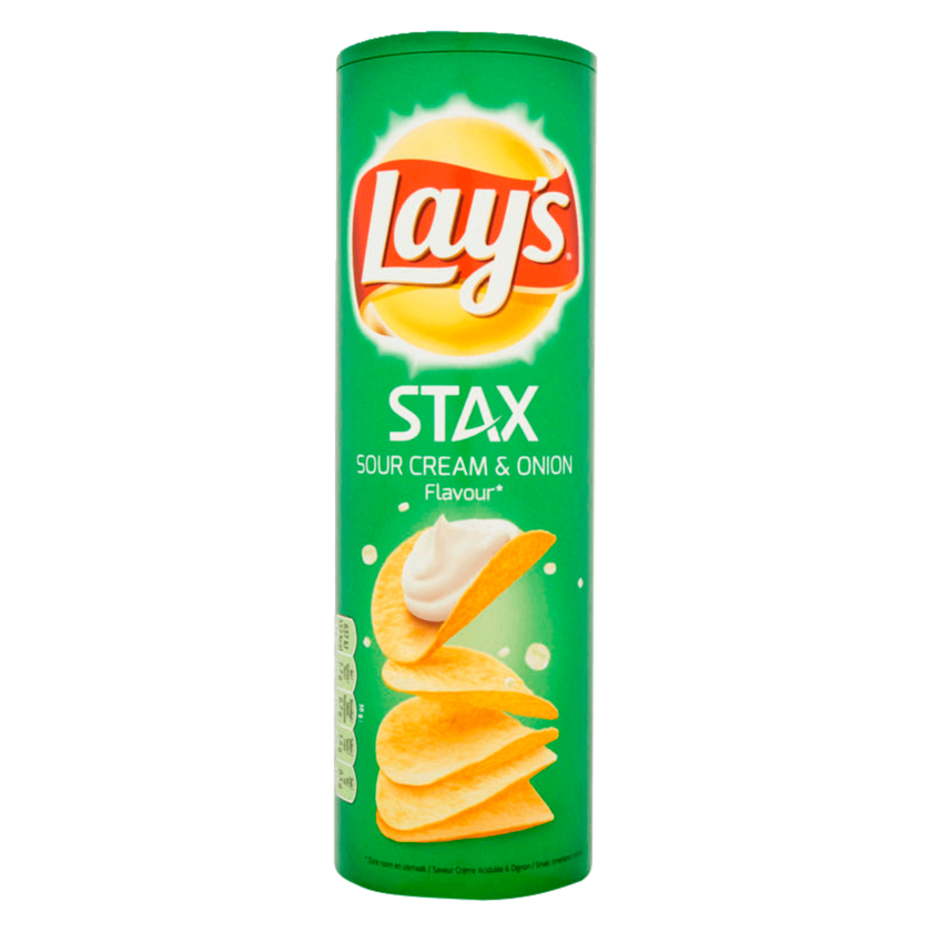 Lay's Stax Sour Cream & Onion Flavour 250g